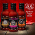 Pack (3 19oz Tony Pigg's Kick'n Hot BBQ Sauce Variety pk, ea- Fresno Reaper, Ghost, Creeper)- Hand Crafted Barbecue