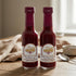 5 Oz (Pack 2) Prissy's Vidalia Onion & Peach Hot Sauce, Award-Winning Gourmet Blend, Bottle