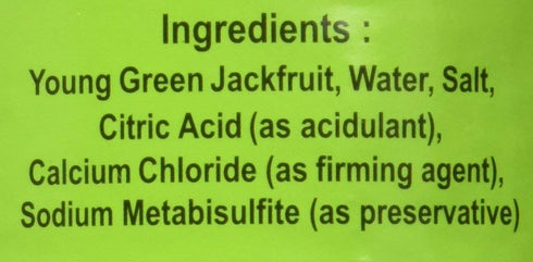 280g, 2 Pack Chaokoh Young Green Jackfruit in Brine