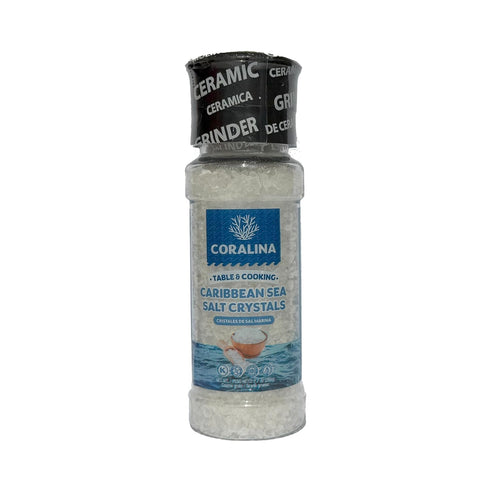 Coralina Caribbean Sea Salt - Coarse & Crunchy - Solar Evaporated -