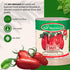 106 oz (#10 100% La San Marzano Large Can, Peeled Plum Tomatoes in Puree with Basil Leaf, Can), Premium Quality