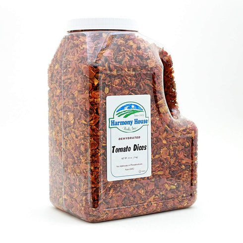(32 oz, Harmony House Foods, Dehydrated Tomatoes Gallon Size Jug)