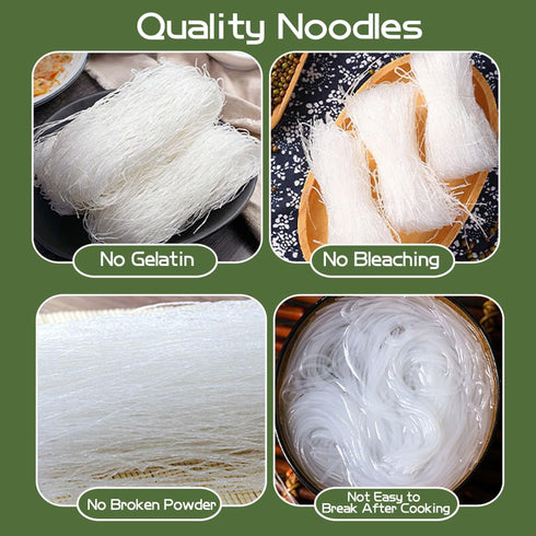 Toega 21.16oz noodles600g Glass Noodles Stir fried dishescold mixed hot pot-Authentic Longkou Glass Noodles