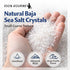 100% (6 oz) Gourmet Baja California Sea Salt Grinder Pacific Ocean Mineral Salt Natural & Unrefined Coarse Sea Salt