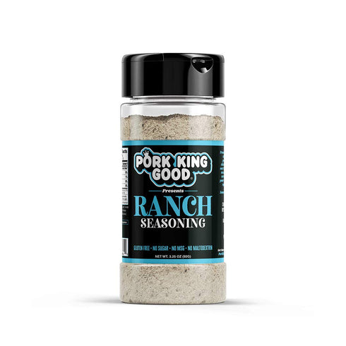 Pork King Good Ranch Seasoning for Cooking and Popcorn, Keto Friendly, Paleo, Gluten Free