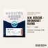 2 A.M. Rescue - Breakfast Blend - Roasted by Greater Goods Coffee Co. - Whole Bean Coffee - Pound Bag