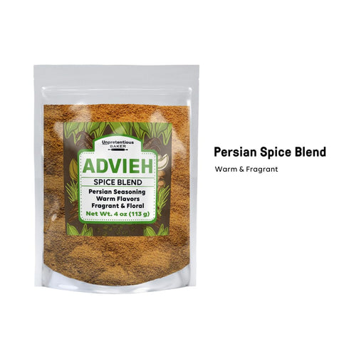 Unpretentious Advieh Spice Blend, 4 oz - Aromatic & Flavorful Persian Seasoning