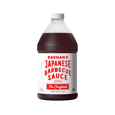 Bachan's Japanese Barbecue Sauce - Original, 85 Oz, Half Gallon Jug, Cold-Filled,