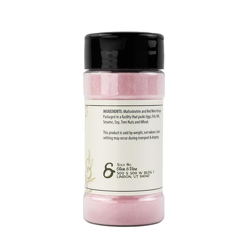 (2.08 Olive & Vine Red Wine Vinegar Powder, Tangy Flavor, For Dressings & Marinades, Rich Tradition, Authentic Taste