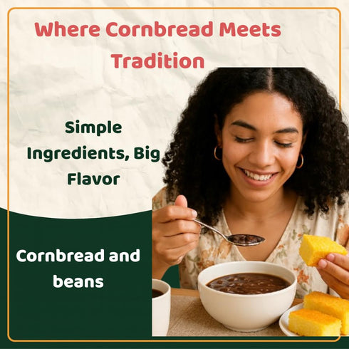 JO BAKES 1 lb 6 oz (624 Southern Cornbread Loaf Sweet Rich Buttery Flavor Homemade Style Freshly Baked Whole Perfect