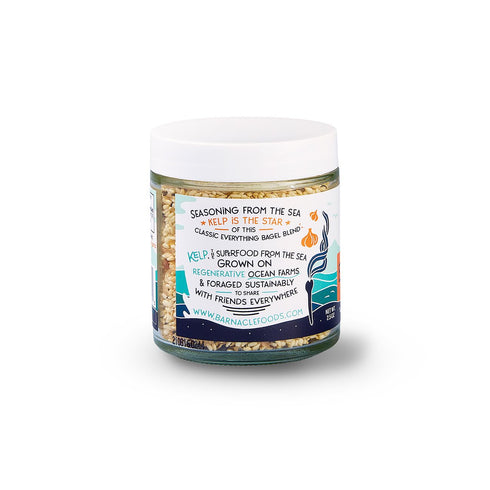 2.5 oz. 2 Pack Barnacle Foods Everything Bagel Kelp Seasoning | | Classic Bagel Topper | Great for Meat, Tempura