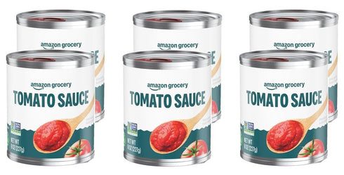 Amazon Grocery, Tomato Sauce (Previously Amazon Fresh, Packaging May Vary) 8 Oz,