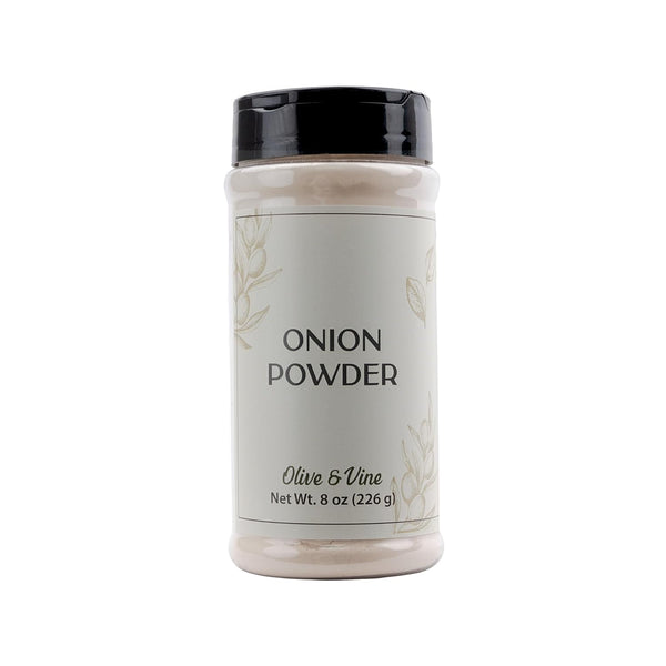 Olive & Vine Onion Powder, Savory Flavor, Seasoning for Soups, Stews, and