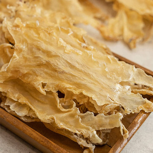 701 (250grams) Dried Cod Fish Maw Hua Jiao,Fish Maw,Fish Maw Dry Goods,Deep Sea Isinglass,Arowana Isinglass,Dry Goods