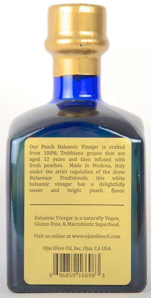 Ojai Olive Oil (250ml) Peach Infused Balsamic Vinegar