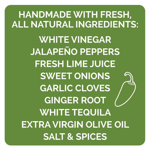 5 oz Queen Majesty Jalapeo, Tequila & Lime Hot Sauce, - All Natural, Vegan, Kosher, Gluten Free, non GMO, No Sugar