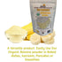 eSutras Organics 10 oz Sweet Banana Powder Nutrient dense Amazon Origin Potassium Rich Organic GMO Free Banana