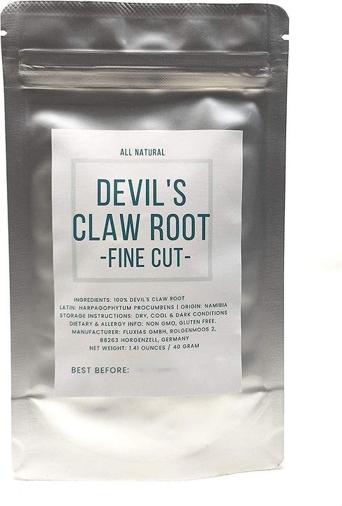 Devil's Claw Root Herb 1.41 oz, Fine Cut, Dried & Natural Harpagophytum Procumbens