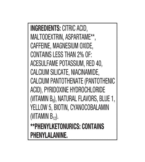 Great Value 0.88 oz (Pack 2) Energy Drink Mix, Dragon Fruit, Sugar-Free