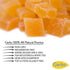 2 lbs. 14 Gerbs Lightly Sweetened Dried Mango Cubes | Unsulfured, No Artificial Additives, Resealable Bag | Naturally