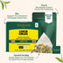 (100 VAHDAM, Lemon Ginger Tea Bags Green Tea Bags) Low Caffeine | Fruity Flavor - Zesty Lemon & Ginger, Orange Peel |