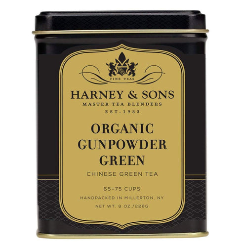 8 Harney & Sons Organic Gunpowder Green, Loose leaf ounce tin