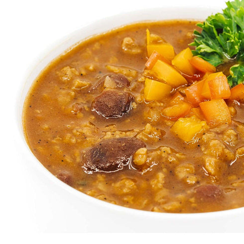 12g 4g (7ct) WonderSlim Protein Meal, Zesty Vegetable Chili w/Beans, Protein, Fiber, Gluten Free