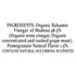 8.5 oz Mantova Organic Pomegranate Balsamic Vinegar of Modena, Perfect for Salad Dressing, Pasta Salad, Ice Cream