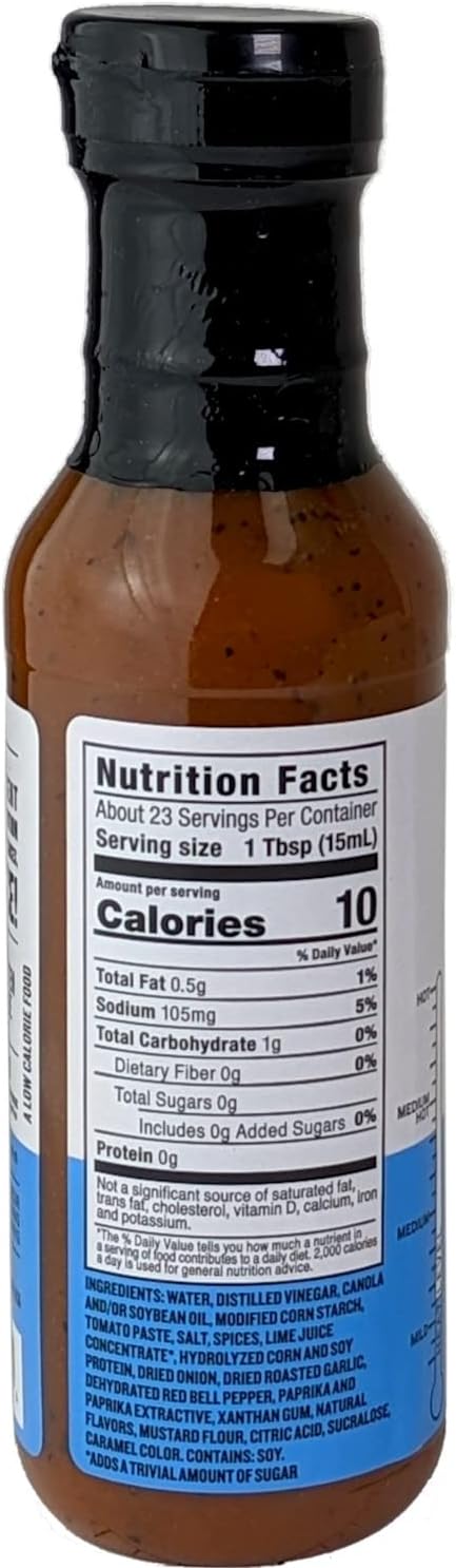 (12 oz) G. Hughes Smokehouse Sugar Free Wing Sauce - Caribbean Jerk, Mild