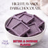 750mg 4oz Vital Purple Ceremonial Cacao - Flavanols Per Serving - Bitter - Itense - Organic Cacao Paste for Cacao