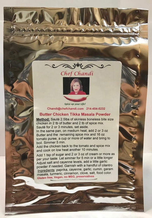 ChefChandi Indian Gourmet Spice Blends ChefChandi Butter Chicken Tikka Masala