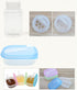 Travel Spice Containers Kit, 3 Pcs 2.7 oz Liquid Spice Bottles, 3 Pcs 3.3 oz Sauce Bottle, Durable Storage Bag for