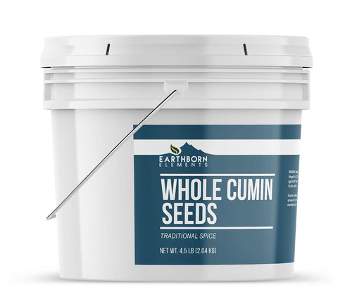 1 Earthborn Elements Whole Cumin Seeds Gallon Bucket, Aromatic Spice, Warm Flavor