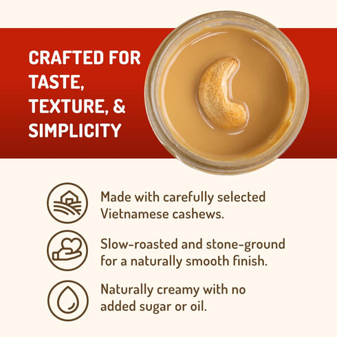 DAT FOODS 99% (7.4 oz) (7.4 oz, Cashew Butter Crunchy, Natural Nut Spread, Cashews with Salt Crunchy)