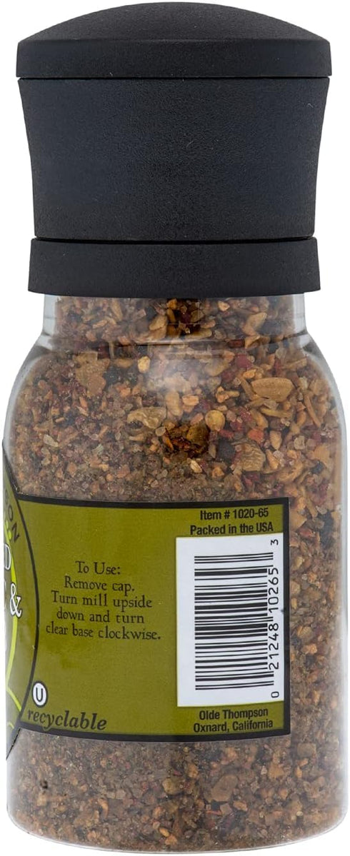 5.9 Olde Thompson Roasted Garlic & Herb Grinder, Salt and Spice Blend, Ounce