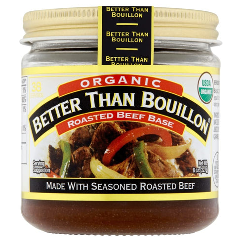 Better Than Bouillon Organic Roasted Beef Base, Made with Seasoned Roasted Beef,