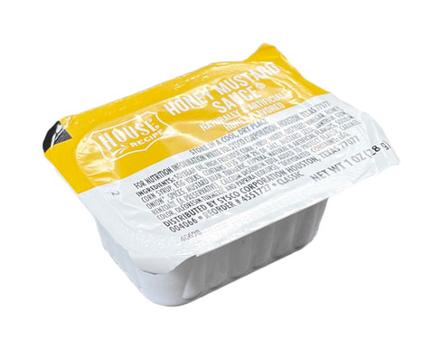 House Recipe 1 oz. 20 Count Honey Mustard Sauce | Dipping Cup | Kosher |