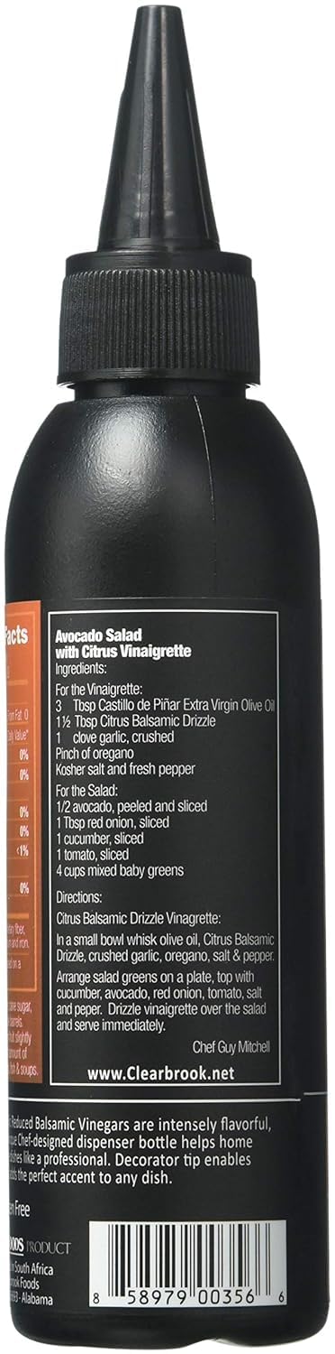 Organic Citrus Balsamic Reduced Vinegar - Non-GMO