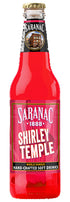 Saranac 12 oz (12 World Famous Hand-Crafted Shirley Temple Soda Soft Drink, fl Glass Bottles)