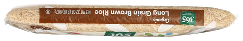 365 32 by Whole Foods Market, Organic Long Grain Brown Rice, Ounce