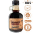 8.45 Oz WOOD'S Chocolate Cherry Cordial Infused Maple Syrup Decadent Vermont Maple Syrup with Dark Cocoa & Succulent
