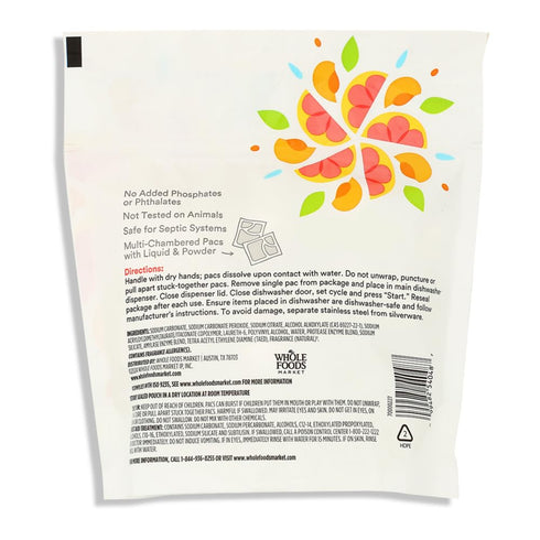 365 by Whole Foods Market 20 Count, 8.89 OZ Pomelo Apricot Dish Pacs