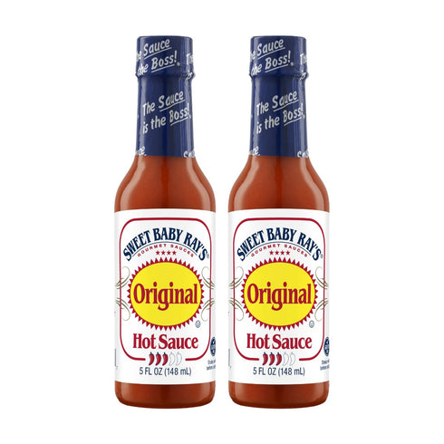 Sweet Baby Rays Original Hot Sauce, 5 fl oz Bottles (Pack of