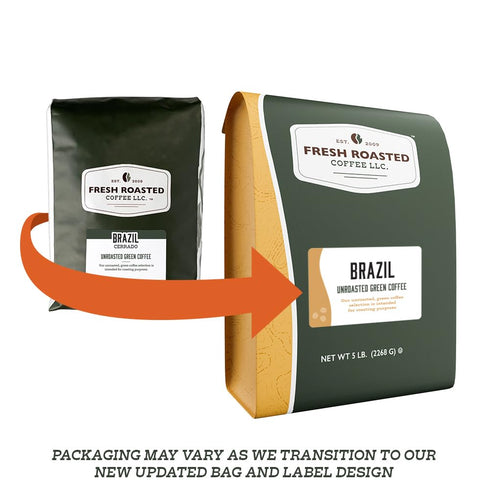 5 Fresh Roasted Coffee, Unroasted Ethiopian Yirgacheffe Kochere, Kosher, Pound