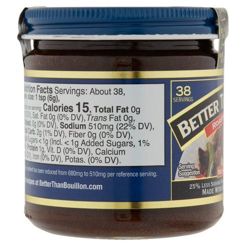 8oz All Natural Reduce Sodium Beef Base