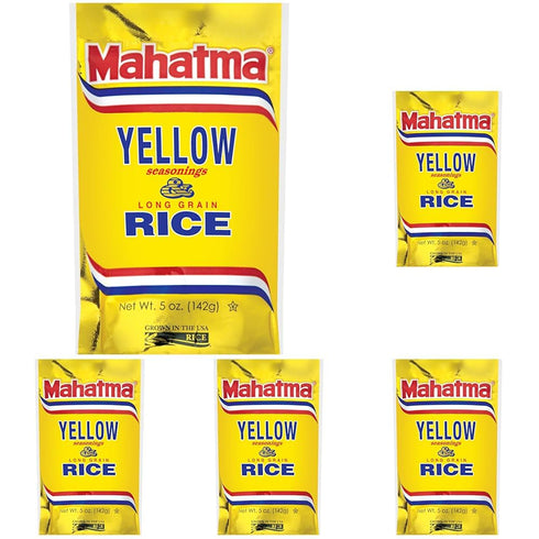 Mahatma Yellow Seasonings & Long Grain Rice, Gluten-Free, Non-GMO, Vegan, 5 oz