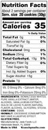 Krunchy Melts Original Sugar Free Meringue Cookies | Vanilla Flavor | 35 Calories Per Serving | 2 Oz