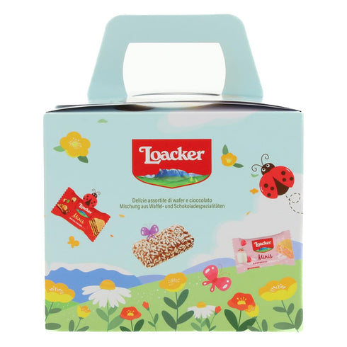 245.8g/8.67oz Loacker Spring Gift Box, Premium Wafer Cookies & Chocolate Specialties