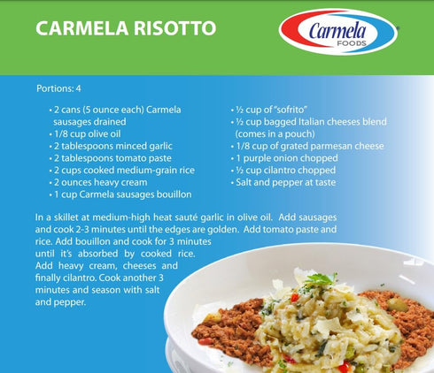 Carmela 5 oz (Pack 3) Chicken Sausage and Bouillon, Natural Smoke Flavor