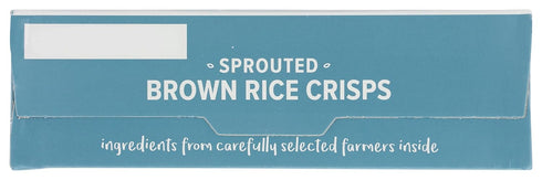 8oz One Degree Organic Foods Gluten Free Sprouted Brown Rice Crisps